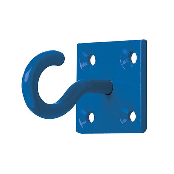 Perry Equestrian Chain Hook on Plate (Pack Of 2)