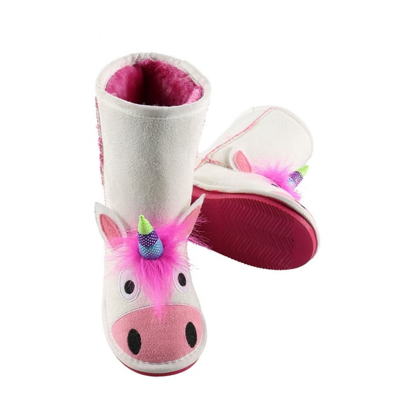 LazyOne Childrens/Kids Unicorn Toasty Toez Slippers