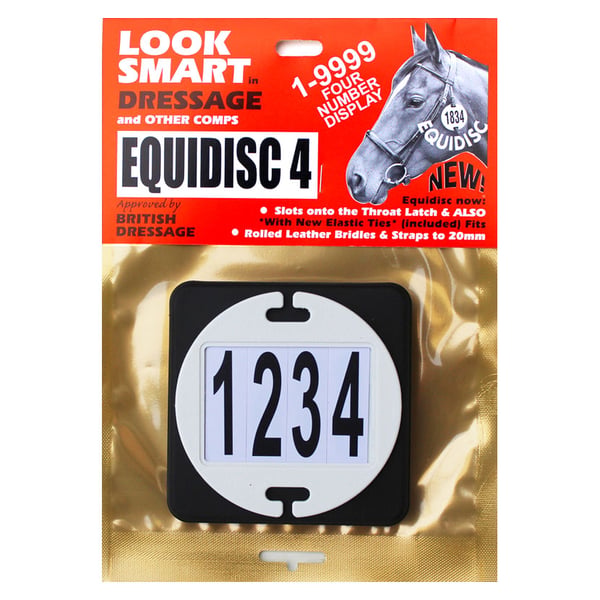 Equidisc 4 Nummerbricka