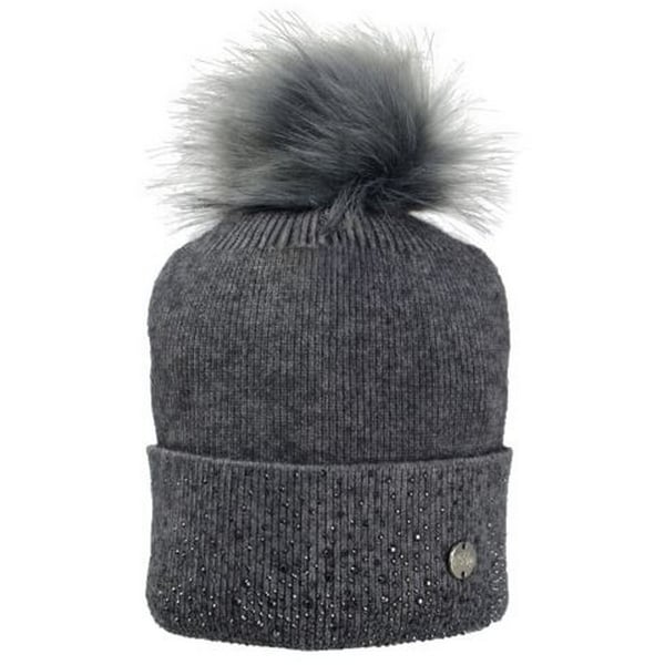 HyFASHION Womens/Ladies Alaska Diamante Bobble Hat
