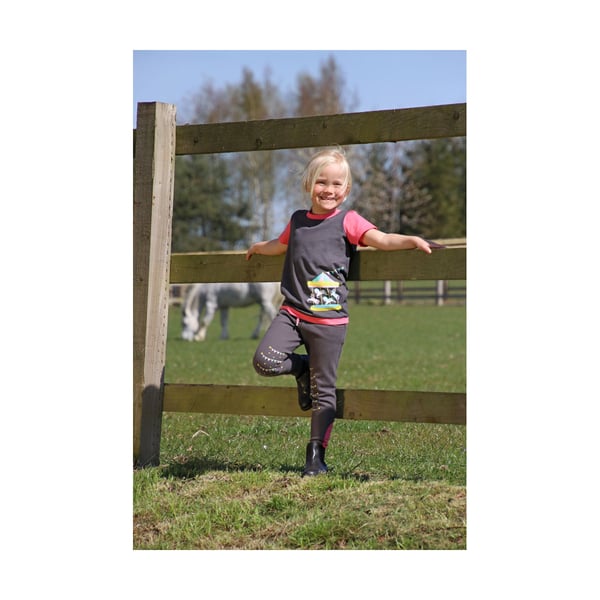 Little Rider Lasten Merry Go Round T-paita