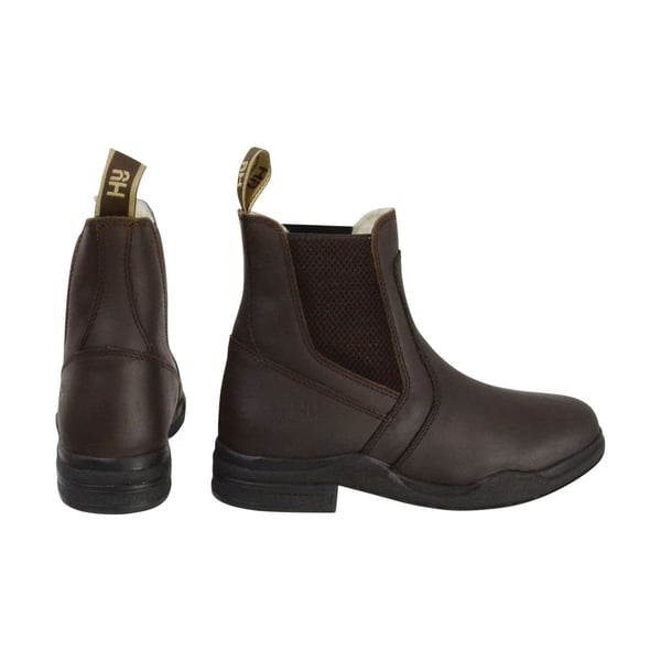 HyLAND Unisex Adult Waxy Leather Jodhpur Boots
