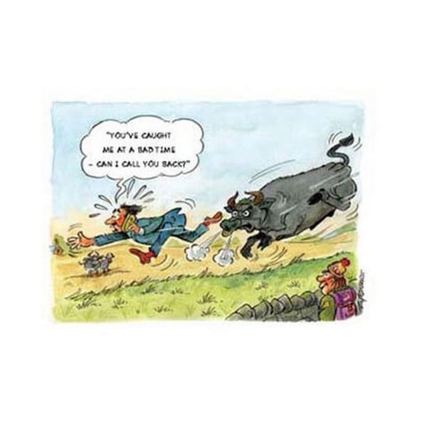 Kevin Milner Can I Call You Back Greetings Card
