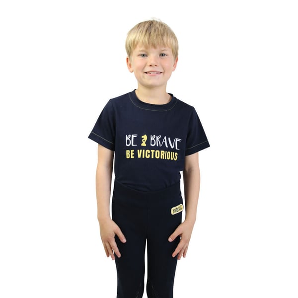 Little Knight Childrens/Kids Be Brave T-Shirt