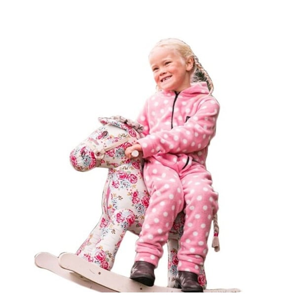 Supreme Products Childrens/Kids Dotty Fleece Jumpsuit