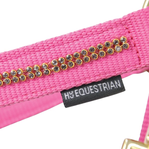 Hy Sparkle Horse Headcollar and Leadrope Set