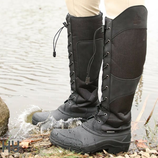 Hy Womens/Ladies Mont Maudit Leather Long Riding Boots