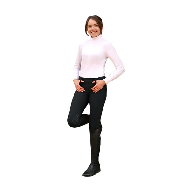 Hy Dame/kvinder Glacial Softshell ridebukser til hesteridning