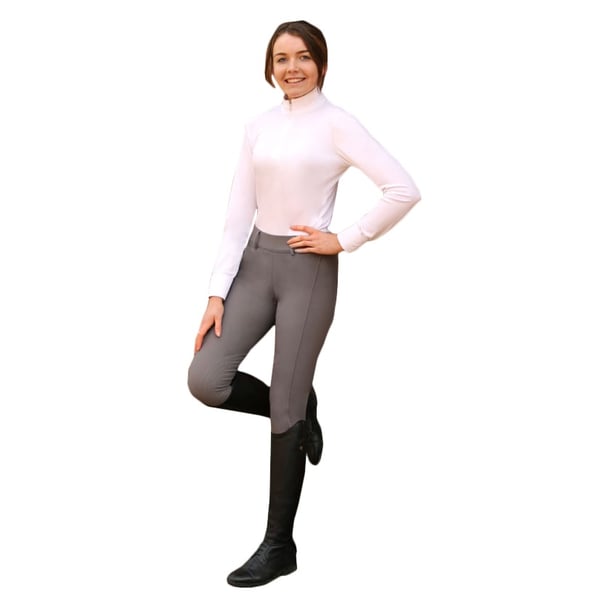 Hy Dame/kvinder Glacial Softshell ridebukser til hesteridning