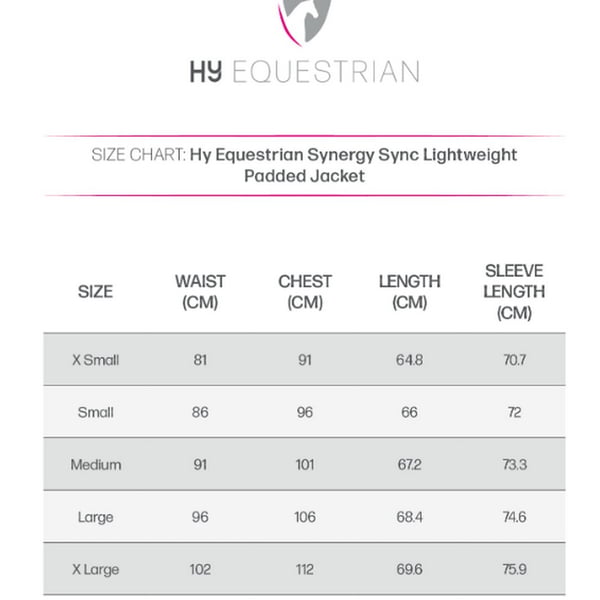 Hy Womens/Ladies Synergy Lightweight Padded Jacket