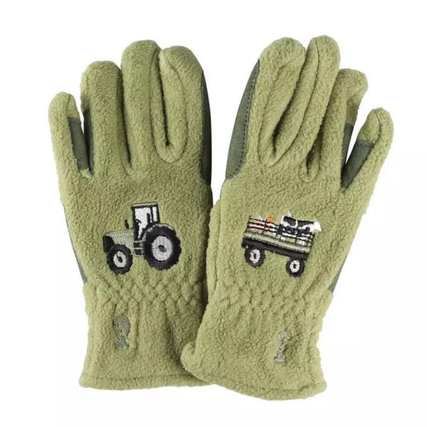 Little Knight Childrens/Kids Farm Collection Fleece Gloves