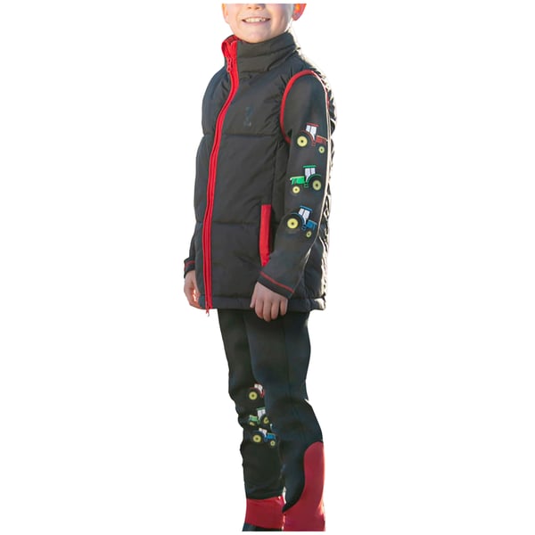 Little Knight Boys Tractor Collection Horse Riding Tights