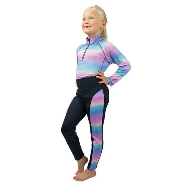 Little Rider Piger Dazzling Night ridebukser til hesteridning