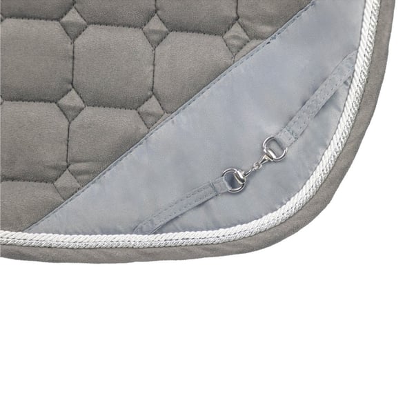 HySPEED On The Bit Suede Horse Saddlepad
