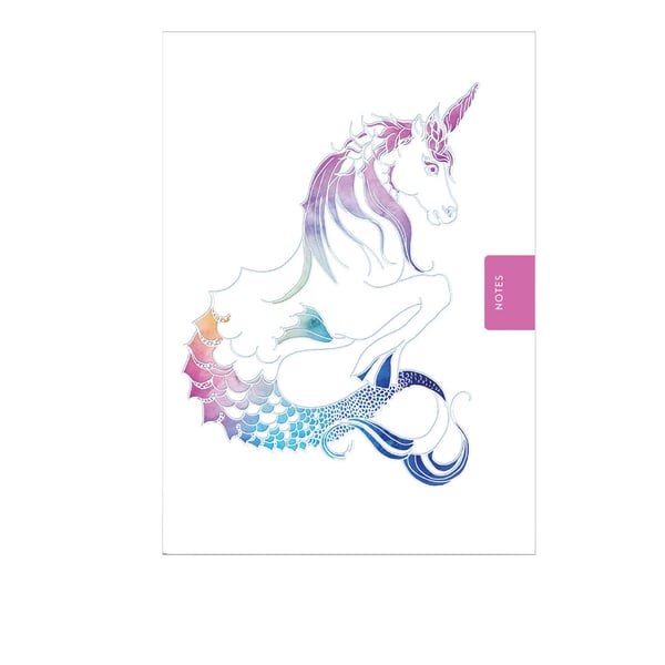 Deckled Edge Mythical Merhorse Notebook