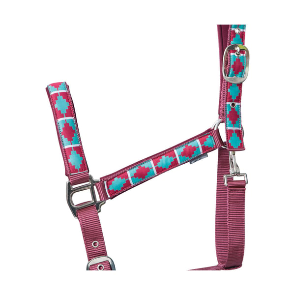 Hy Woven Horse Headcollar and Leadrope
