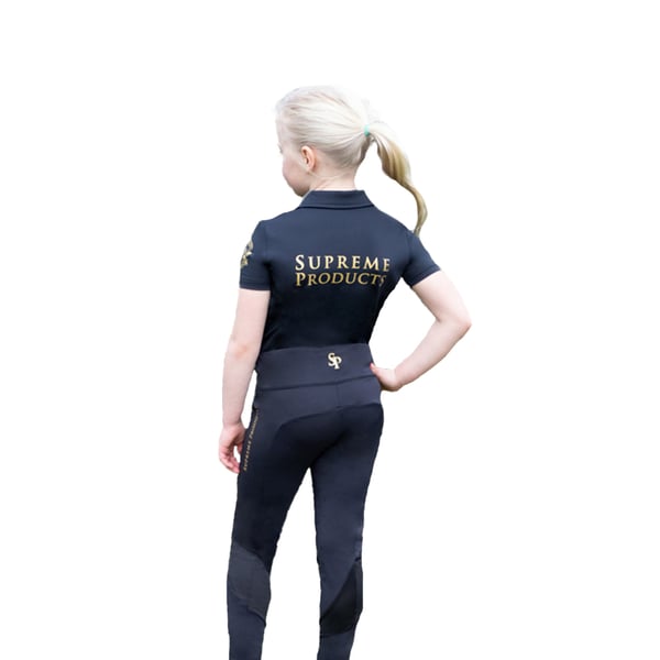 Supreme Products Childrens/Kids Active Show Rider Polo Shirt