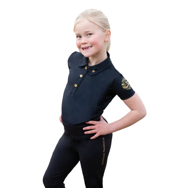 Supreme Products Childrens/Kids Active Show Rider Polo Shirt