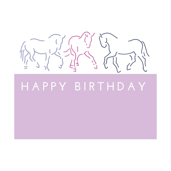 Gubblecote Happy Birthday Greetings Card
