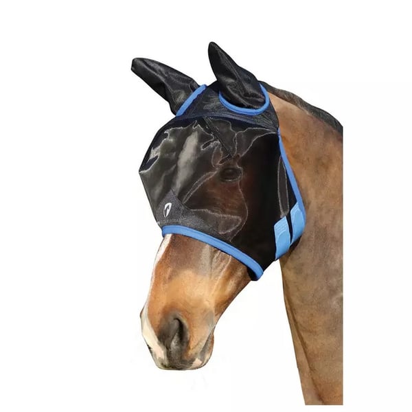 Hy Mesh Flugmask för Häst med Öron och Nos