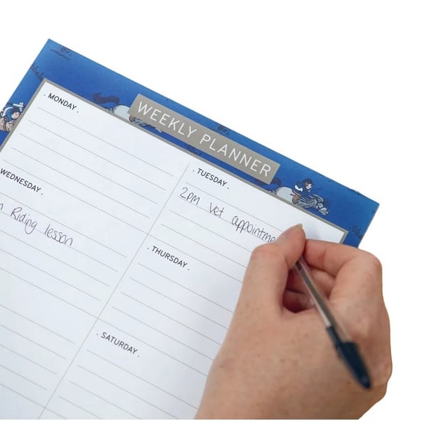 Thelwell A4 Weekly Planner