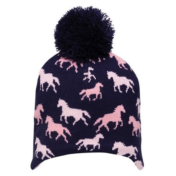 HyFASHION Childrens/Kids Flaine Horse Hat & Headband Set