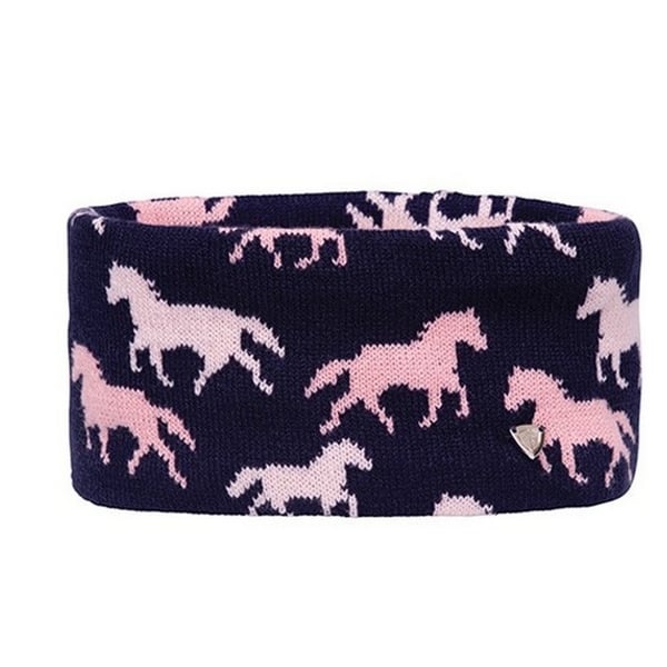 HyFASHION Childrens/Kids Flaine Horse Hat & Headband Set