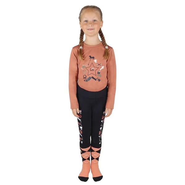 Little Rider Childrens/Kids Pony Passion Horse Riding Tights