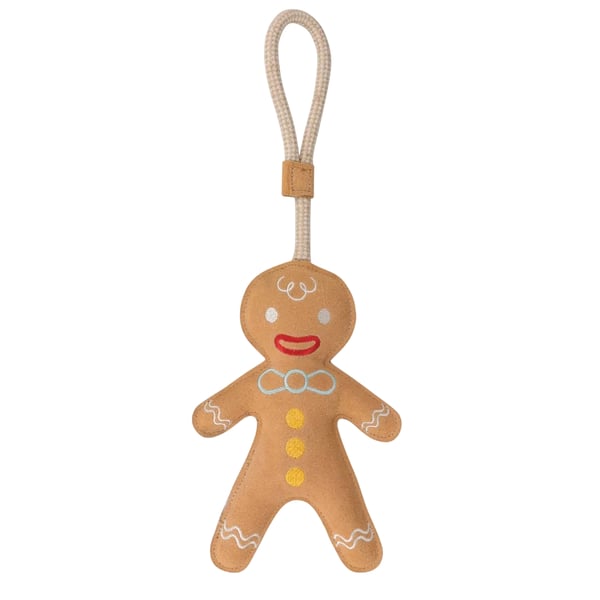 Benji & Flo Gingerbread Man Christmas Dog Toy