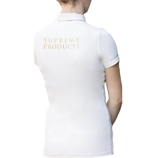 Supreme Products Womens/Ladies Champion Show Rider Quarter Zip Short-Sleeved Competition Shirt
