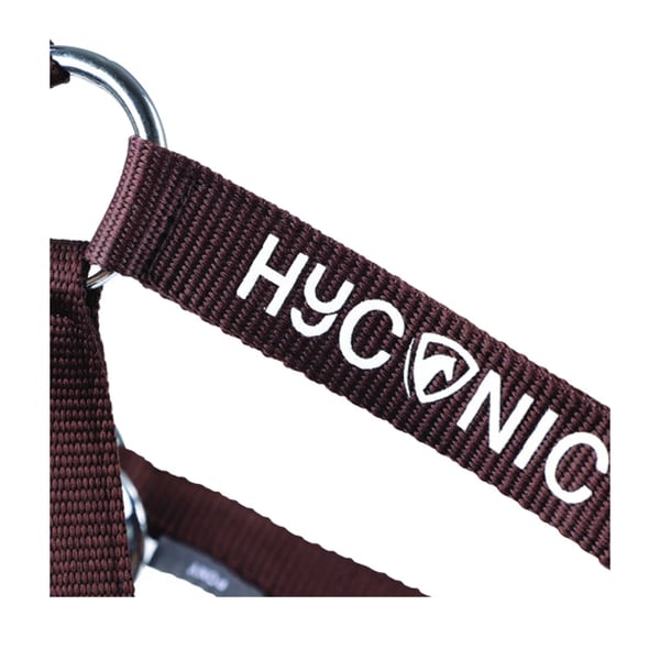 HYCONIC Faux Fur Horse Head Collar & Lead Rope