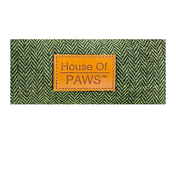 House Of Paws Bone Tweed Plush Dog Toy