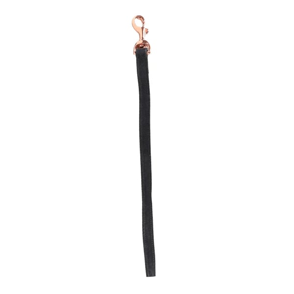 Benji & Flo Noble Suede Dog Lead