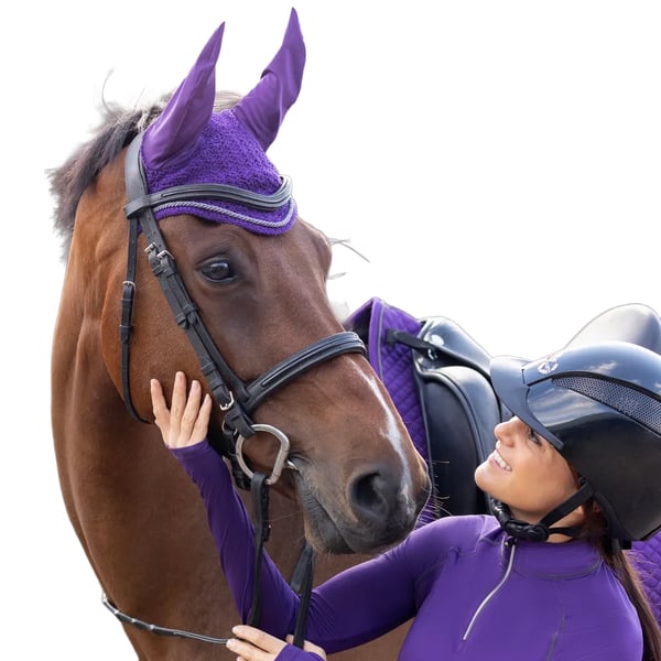 Hy Sport Active Crochet Horse Fly Veil
