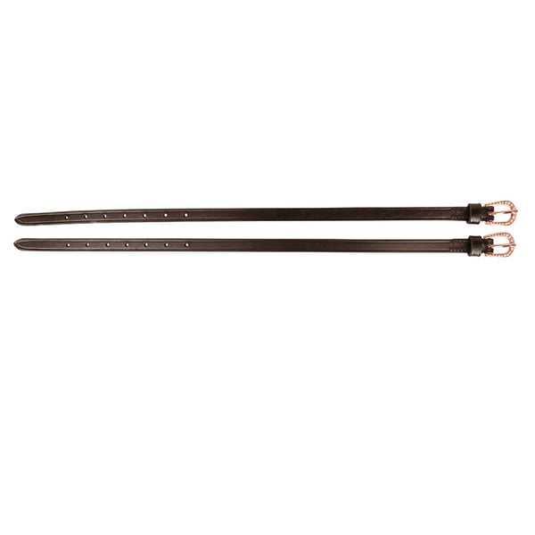 Hy Läder Diamante Sporremmar (2-pack)