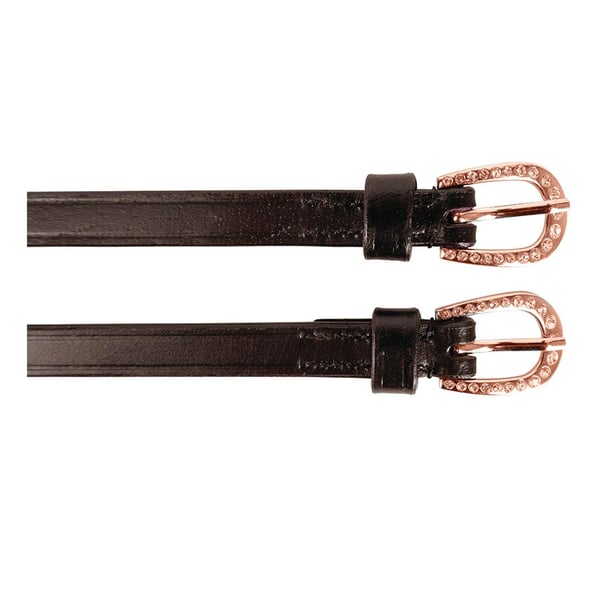 Hy Leather Diamante Spur Straps (Pack of 2)