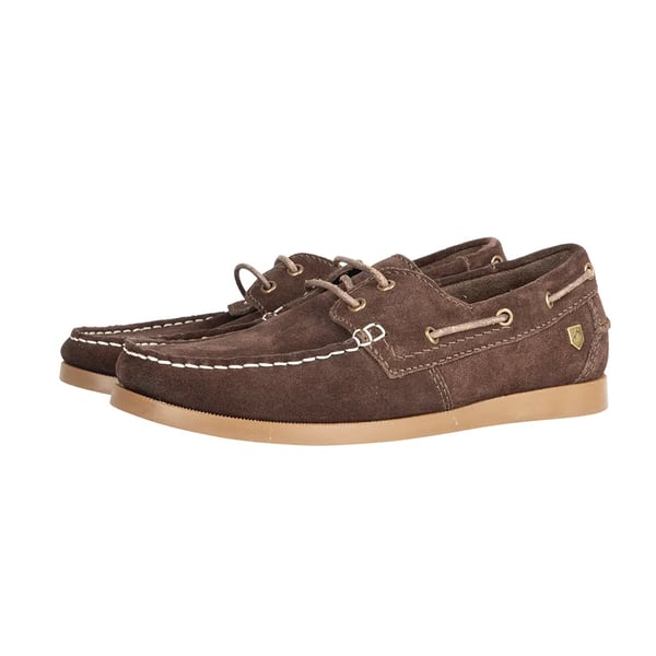 Hy Womens/Ladies Savona Calf Suede Deck Shoes