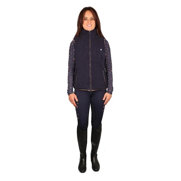 Hy Womens/Ladies Elevate Country Teddy Fleece Gilet