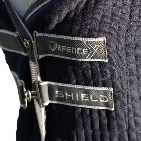 Hy DefenceX Shield -standardikaulainen lämpöfleeceloimi hevoselle