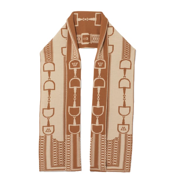 Waring Brooke Womens/Ladies Snaffle Detail Scarf