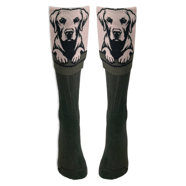 Waring Brooke Unisex Adult Labrador Boot Socks