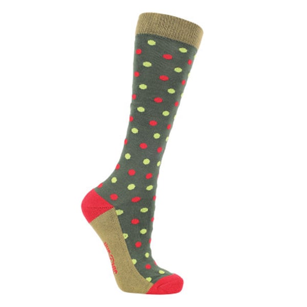 Hy Unisex Adult Gingerbread Christmas Boot Socks (Pack of 3)