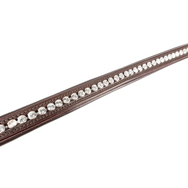 Hy ProPresicce Signature Leather Classic Horse Diamante Browband