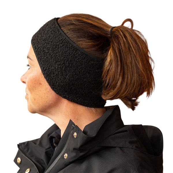 Supreme Products Plain Teddy Fleece Winter Headband