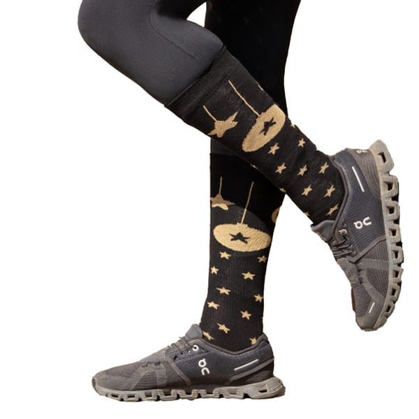 Supreme Products Unisex Adult Star Christmas Socks