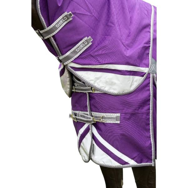 Hy DefenceX Shield Detachable Neck Horse Turnout Rug