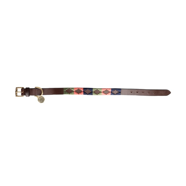Benji & Flo Sublime Polo Leather Dog Collar