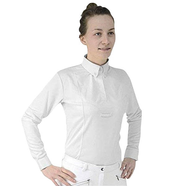 HyFASHION Womens/Ladies Dedham Long Sleeved Tie Shirt