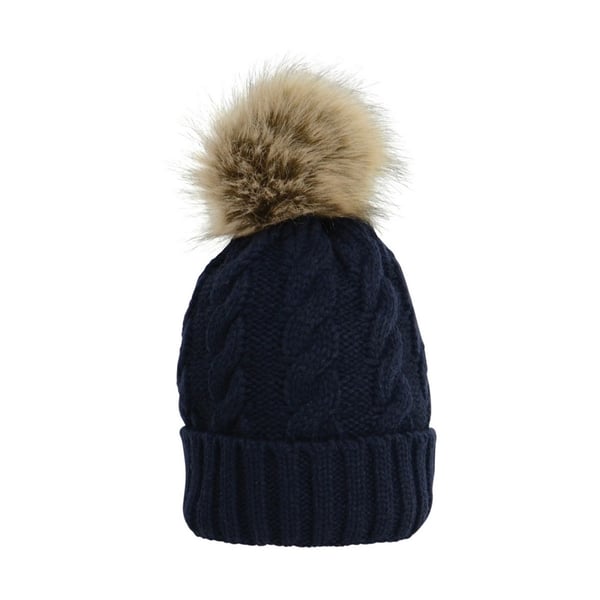 HyFASHION Adults Melrose -palmikkoneulepipo