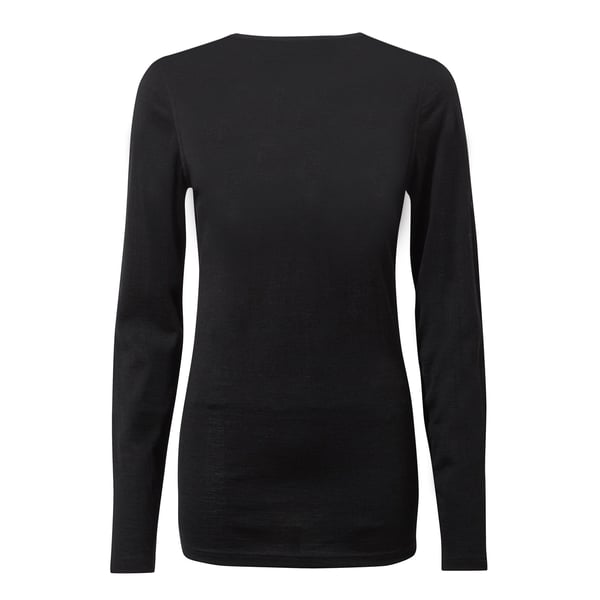 Craghoppers Womens/Ladies Merino Crew Neck Long Sleeve Baselayer II Top
